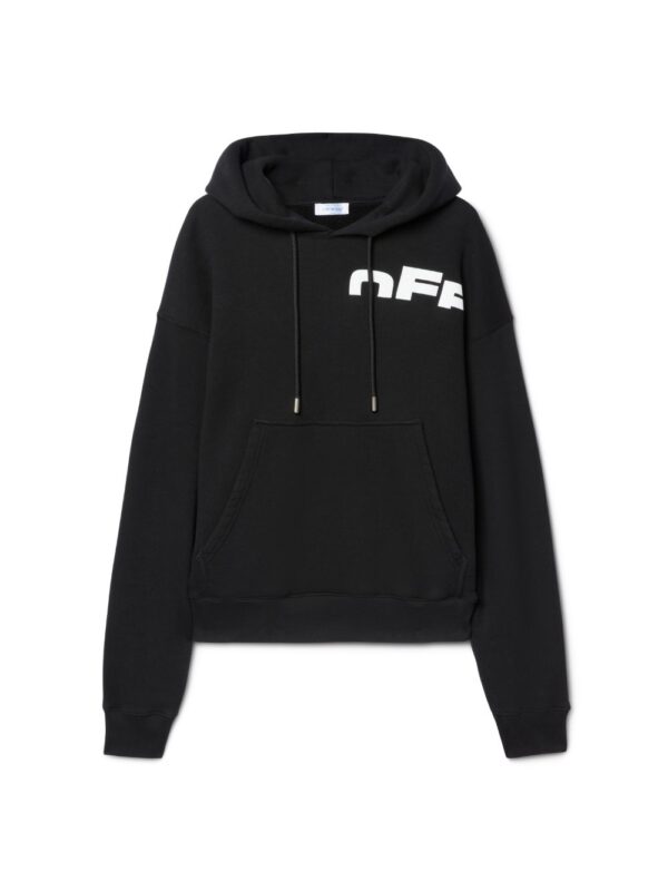 Off White Merch Black Off Split Felpa