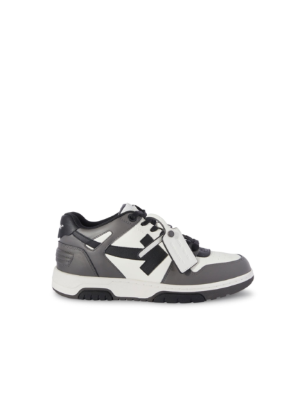 OFF WHITE Calf Leather Grey Black Scarpe